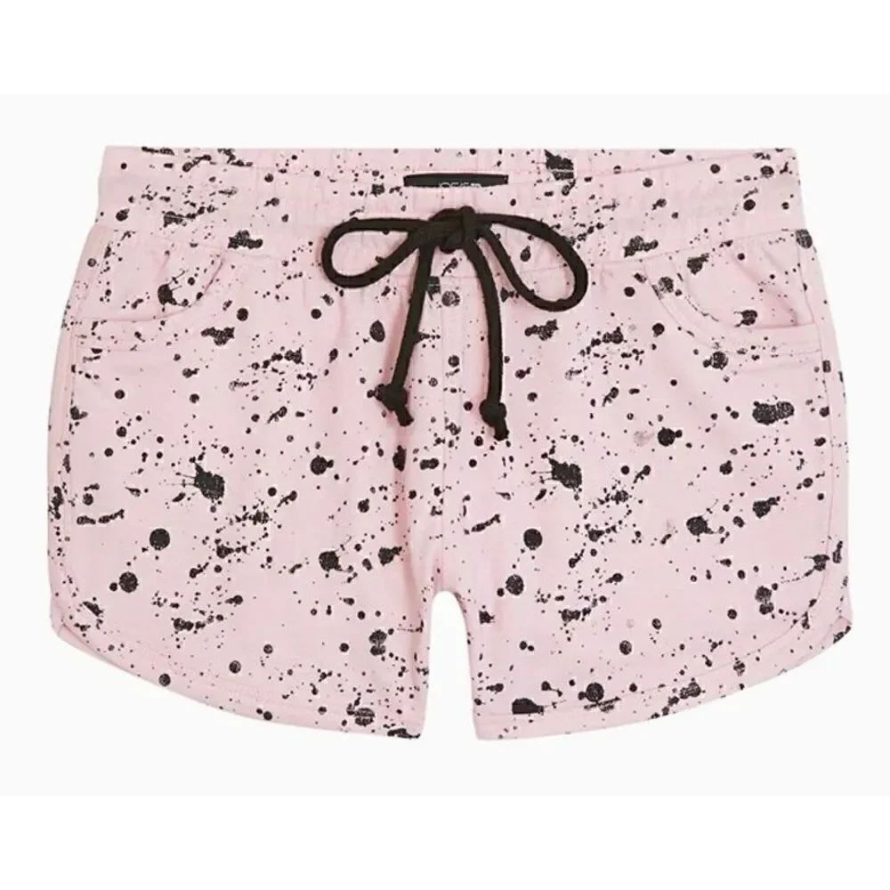 JOE'S JEANS NWT Girls Shorts Joe's Dolphin Paint Pink Pockets Sz 2T